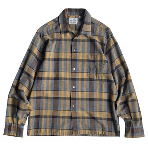 BRENT open collar shirt