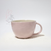 Figurineフィギュリン　陶磁器 3D ねこ  マグカップピンク