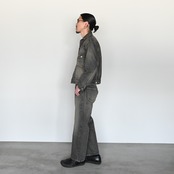 INTÉRIM / SHABBY VINTAGE "2ND" SHUTTLE DENIM SIDE PANEL JACKETスタイル