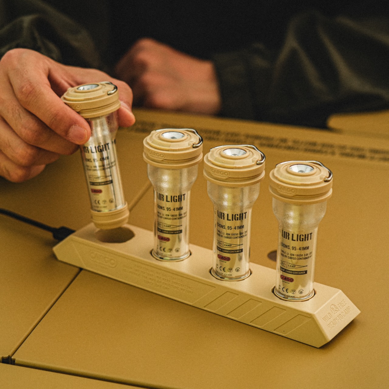 CARGO CONTAINER AIR LIGHT | OLIVE OUTDOOR EQUIPMENT