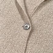 Mademoiselle NON NON マドモアゼルノンノン リネン混 コットン アンサンブル ニット セーター カーディガン /アイボリー