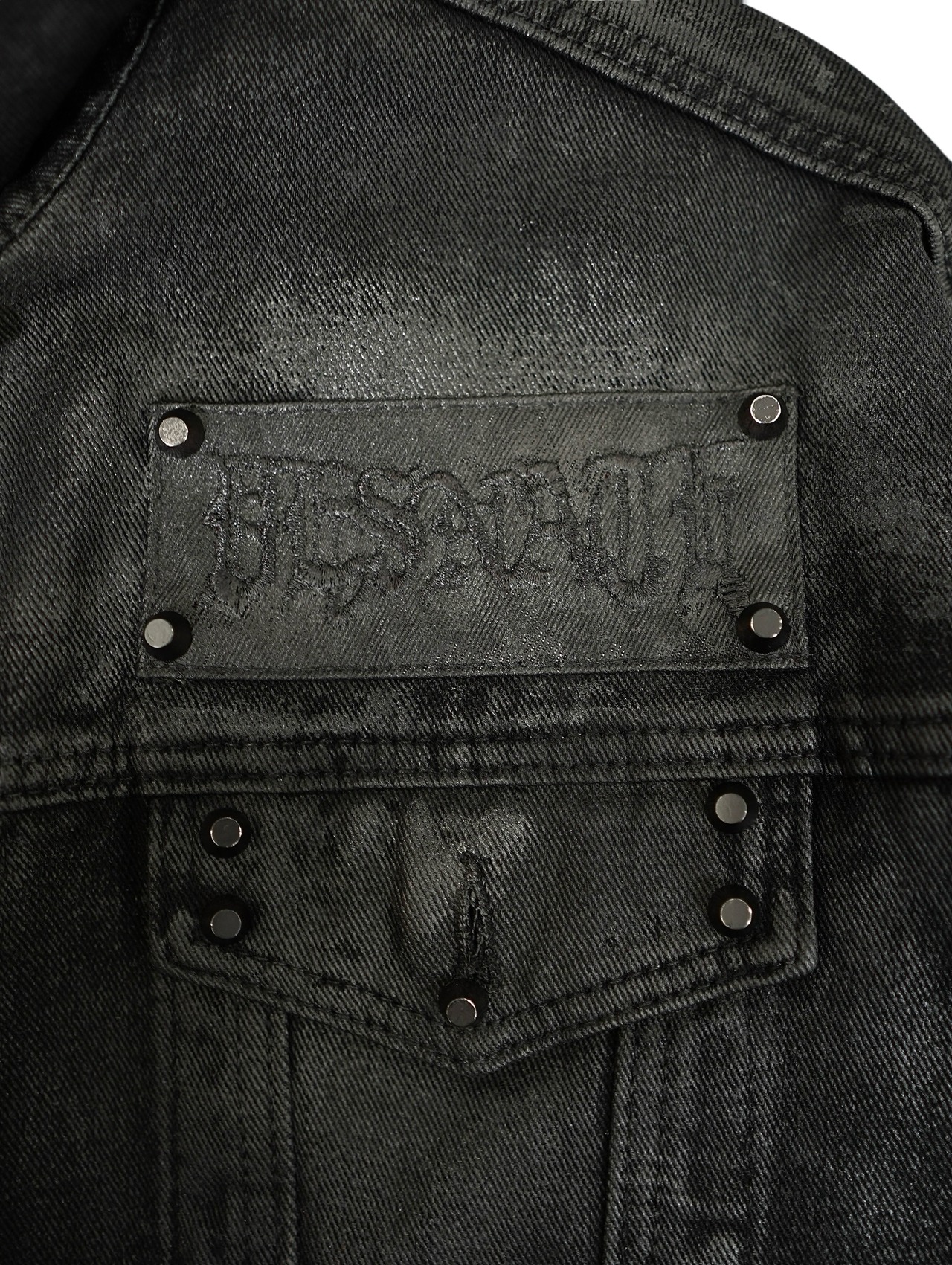 【DES'N'ATE】COATED SWITCHING DENIM JACKET