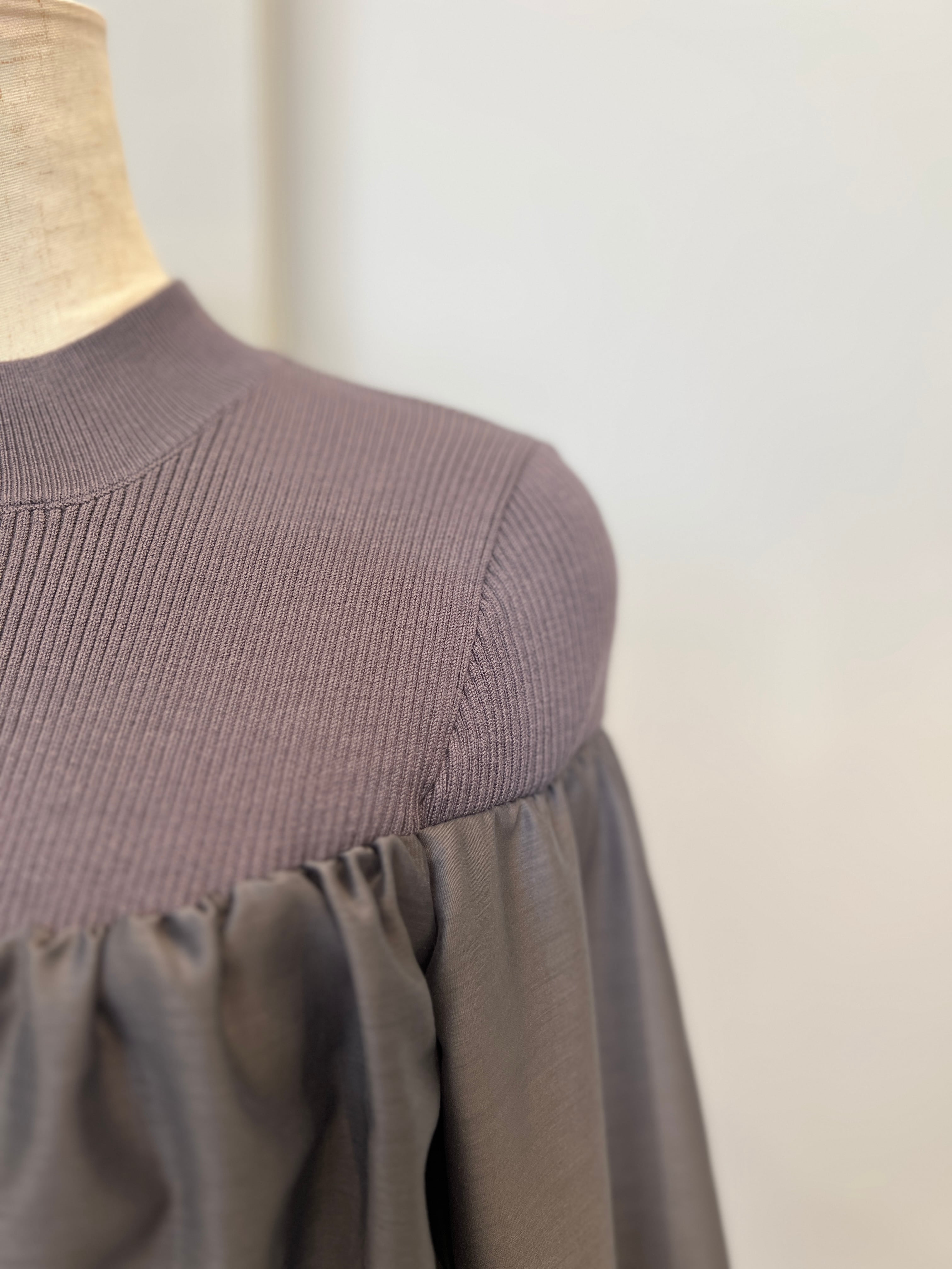 【DONA MARIE】オフショル風ドッキングニット 145012