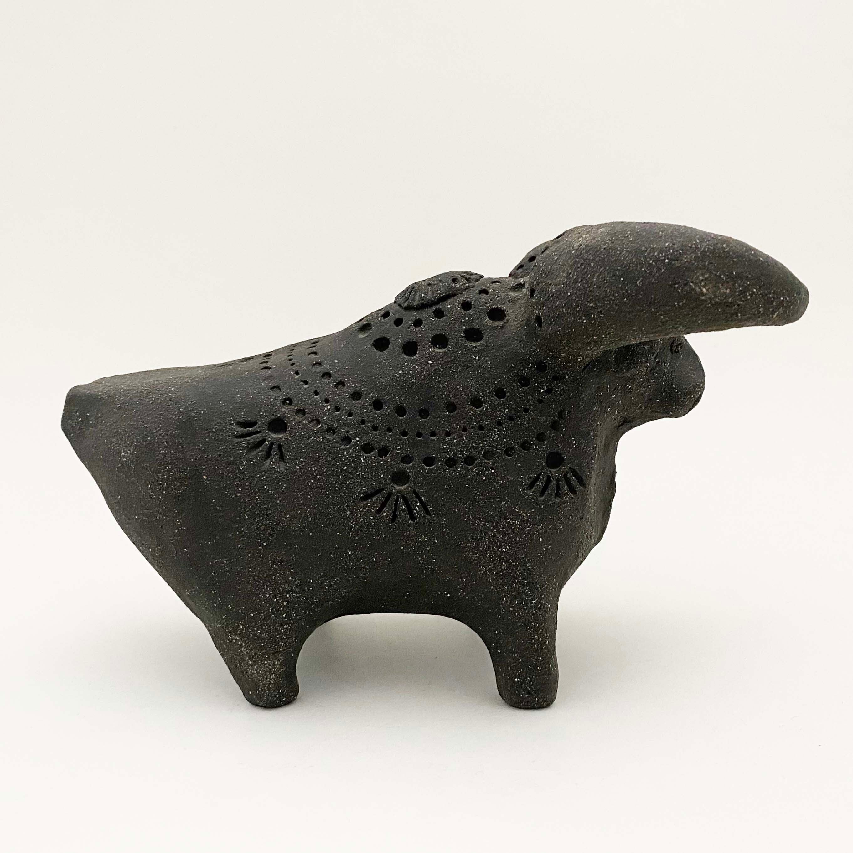 バルトの土人形（牛の笛/ 特大）