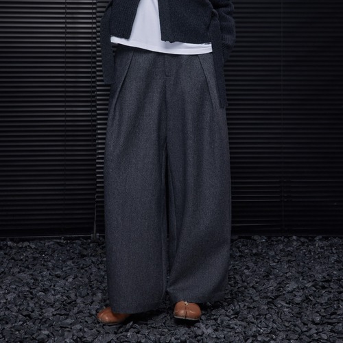 タックワイドレッグパンツ ・20248