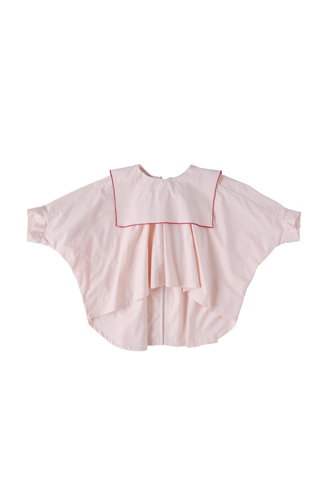 【26SS】folkmade(フォークメイド)Sailor Collar Blouse PINK(S/M/L)ブラウス セーラー ピンク
