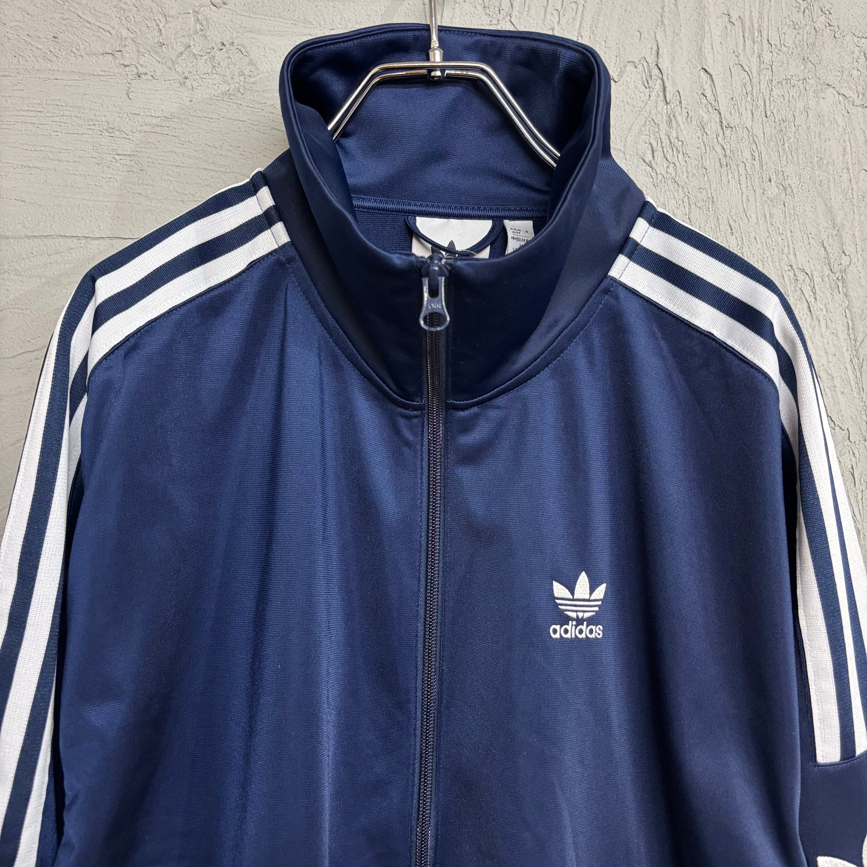 adidas】 アディダス オリジナルス ネイビー 3ストライプ トラック adidas】 アディダス オリジナルス ネイビー 3ストライプ トラック