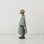 ecofleece poncho / ポンチョ / ashgreen ｛ MOUN TEN. 22AW ｝