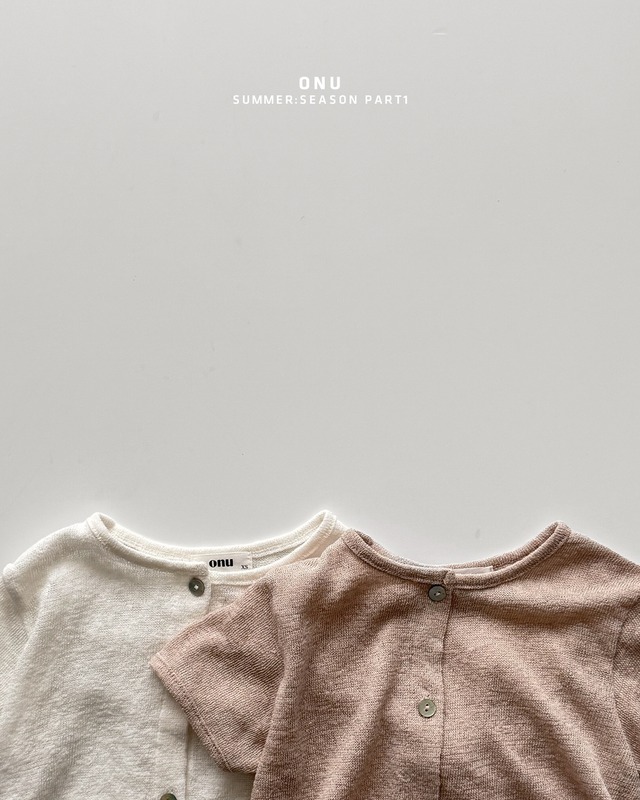 [予約][送料無料]≪ONU≫Knit Short Sleeve Cardigan 37