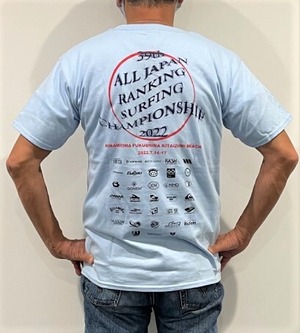 第39回全日本級別サーフィン選手権大会（2022） 記念Tシャツ