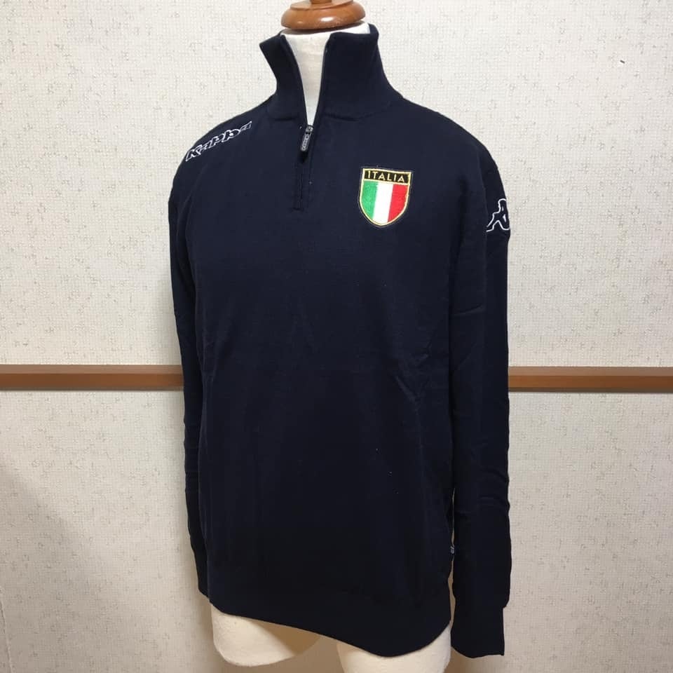 カッパ Kappa ゴルフ 1/4ジップセーター FIG イタリア代表 プルオーバー FREAK  スポーツウェア通販・海外ブランド・日本国内未入荷・海外直輸入