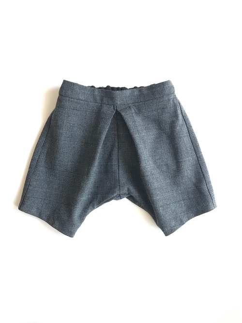 gren check half pants