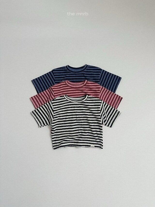 【予約】minirobe Cozy 3/4 sleeve t-shirt