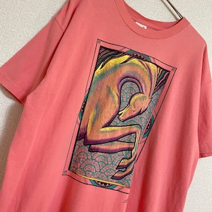 USA製　90年代　Anvil グラフィック アート Tシャツ