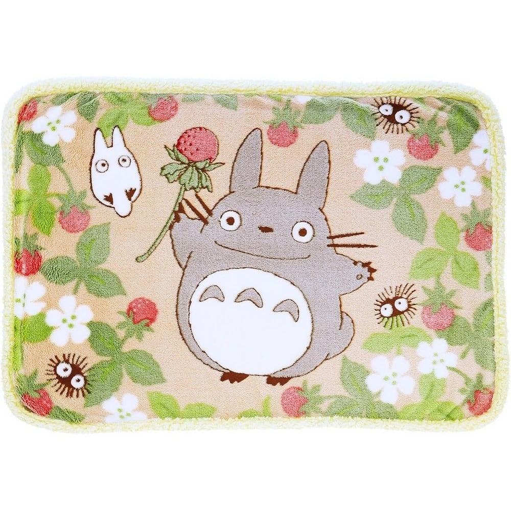 となりのトトロ ひざ掛け / ブランケット（いちご見つけた/9584） | す