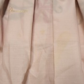 フラダンス 衣装 パウスカート エムエムジェイ ピンク系 日本製 シングル 花柄 可愛い 華やか 明るい ふわふわ 薄ピンク グリーン系 フラ ダンス ハワイアン アロハ ハワイアンプリント レッスン 練習 軽い