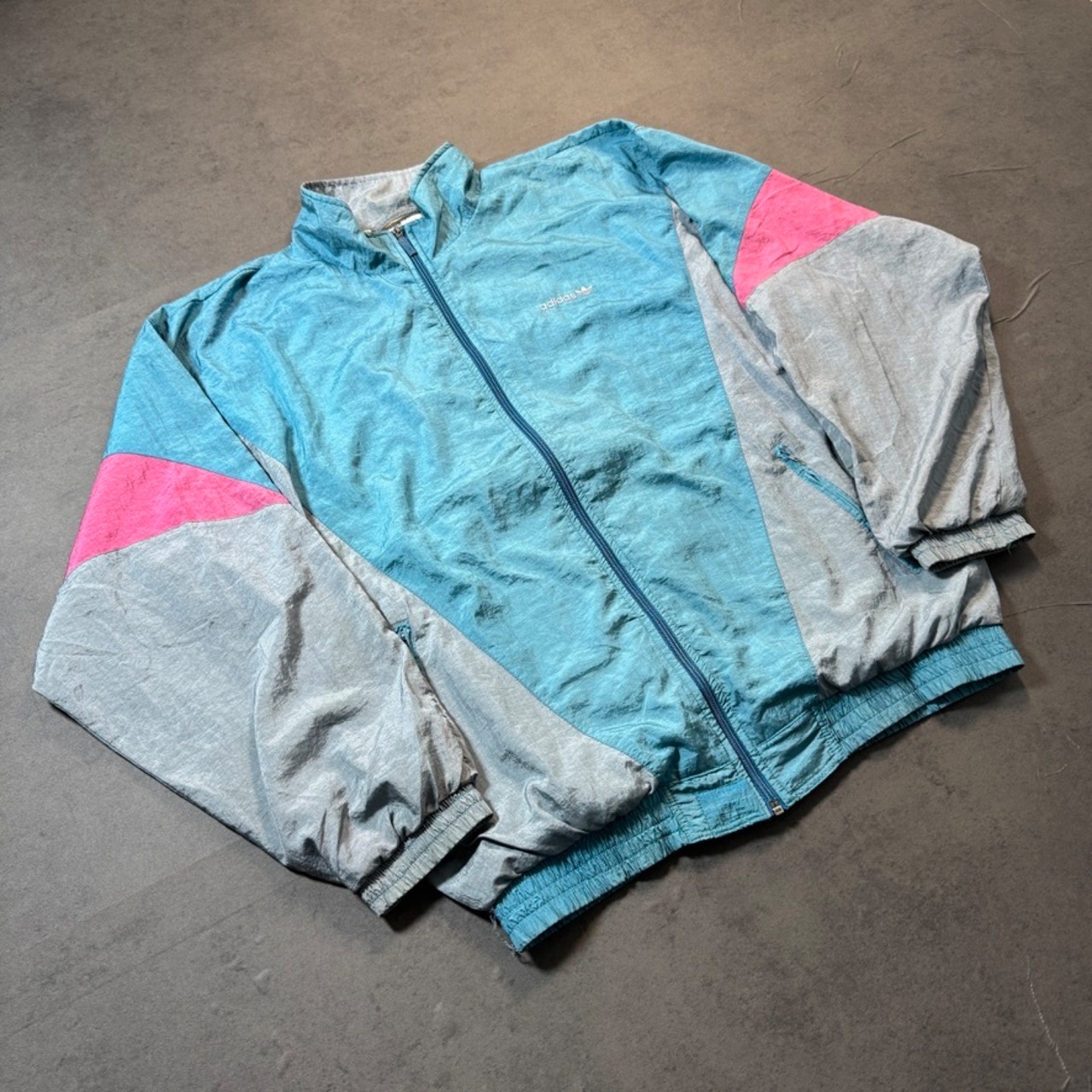 80s〜90s Adidas Nylon Track Jacket 古着 - 2