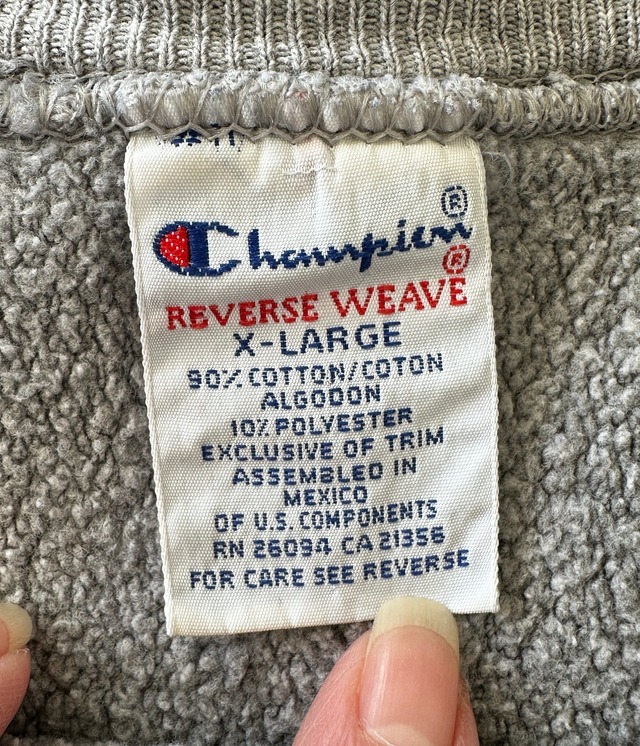 -Champion- Vintage 90s XL ILLINOIS Reverse Weave Sweat