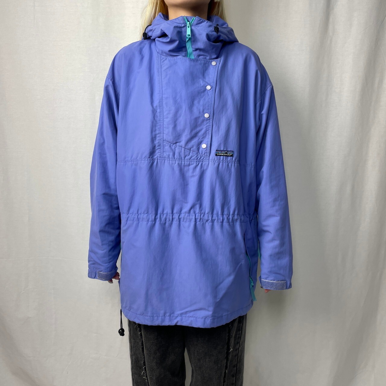 80〜90年代 patagonia パタゴニア 三角タグ Rマークロゴ ナイロン  