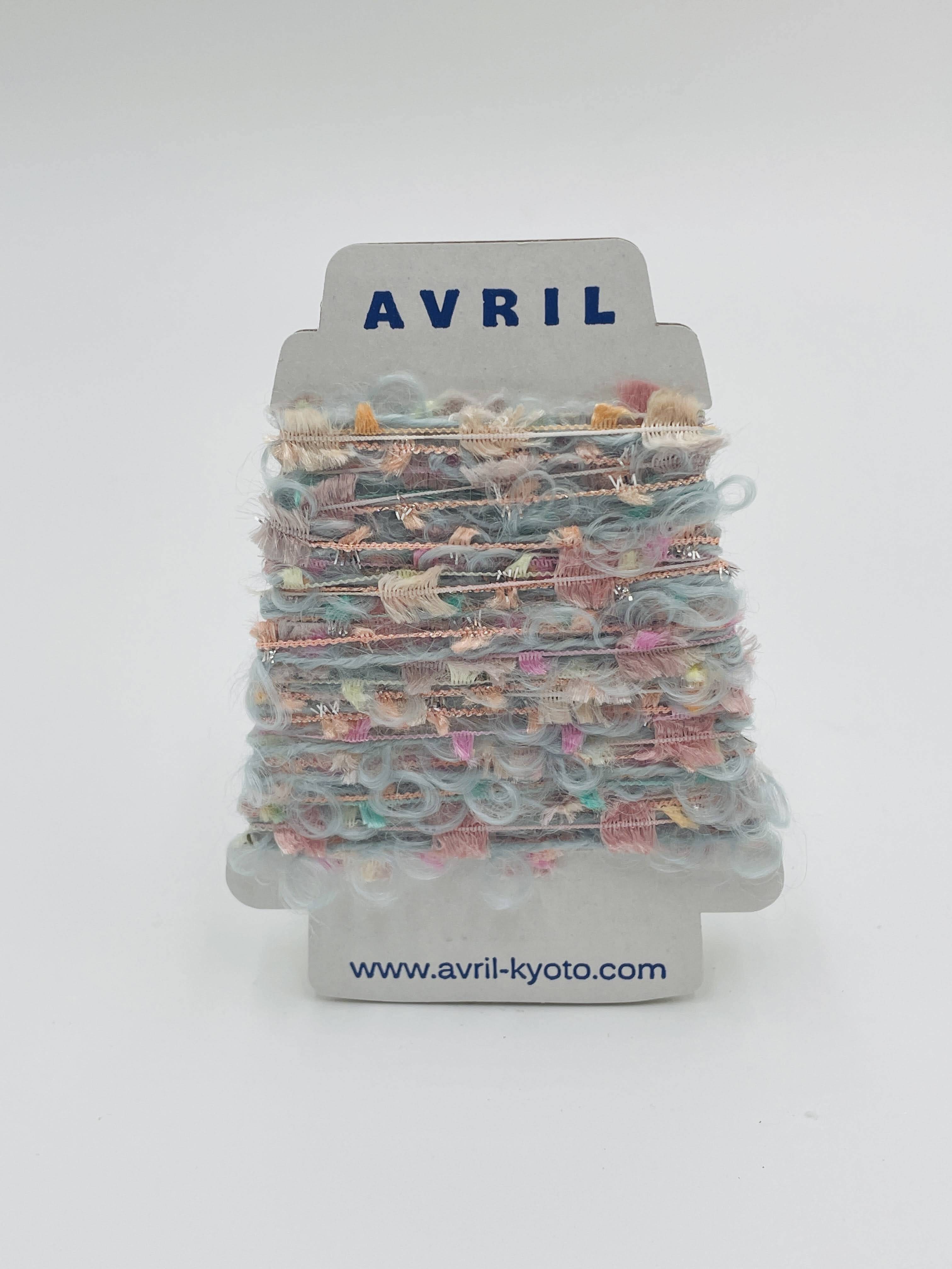 集めたくなる♬楽しい♬可愛い♡『ちょこっと巻きのファンシー糸』AVRILペラコーン212