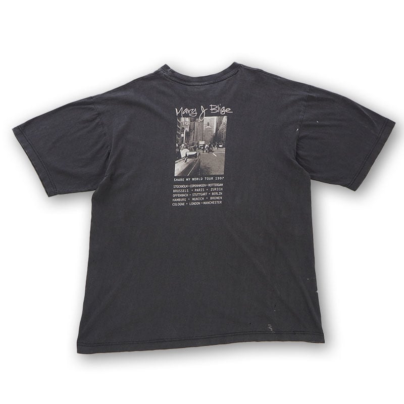 Mary J Blige メアリー J ブライジ 90s Hanes Tシャツ| ヤマダウェブコム