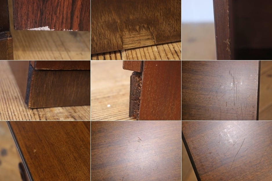 ヴィンテージ レコードラック キャビネット ケース 収納 仕切り 木製