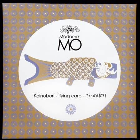 Madame MO（マダムモー）こいのぼり Mサイズ100cm K013 Gold | ihana