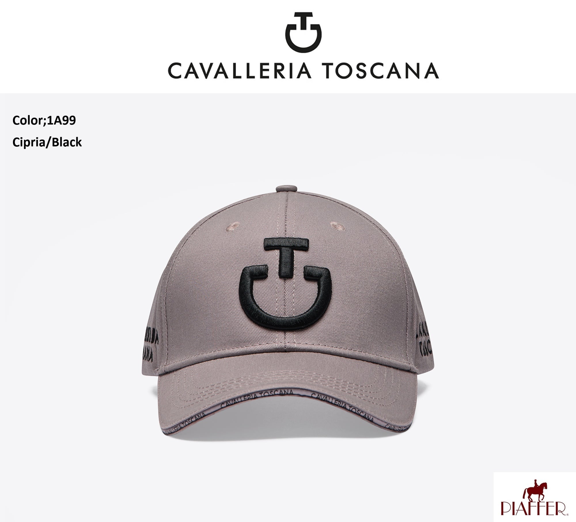 Cavalleria Toscana CT Cap CPU006GA002 | 乗馬用品 | ピアッフェ 公式