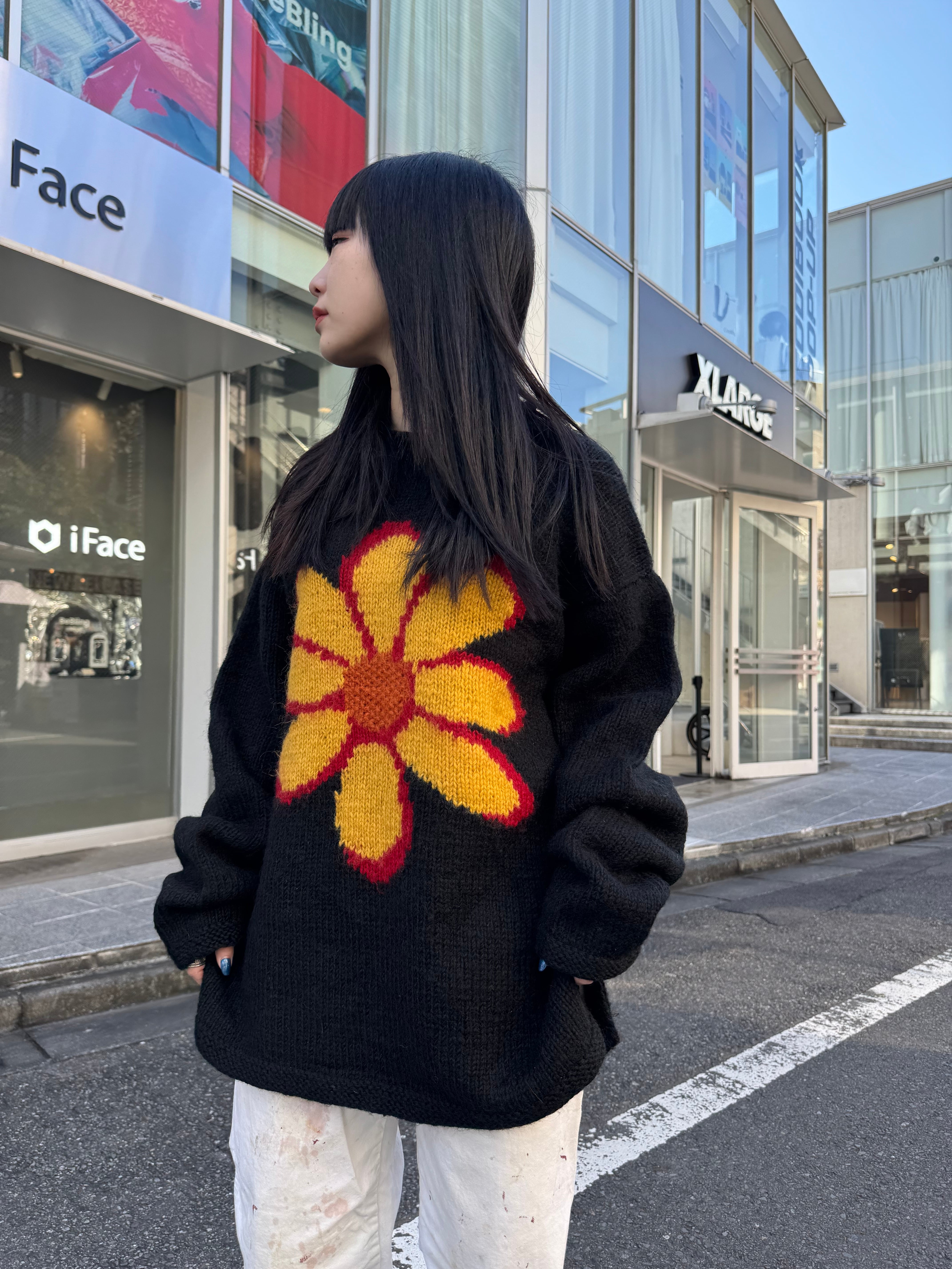 daisy flower ecuador knit | ROOT online