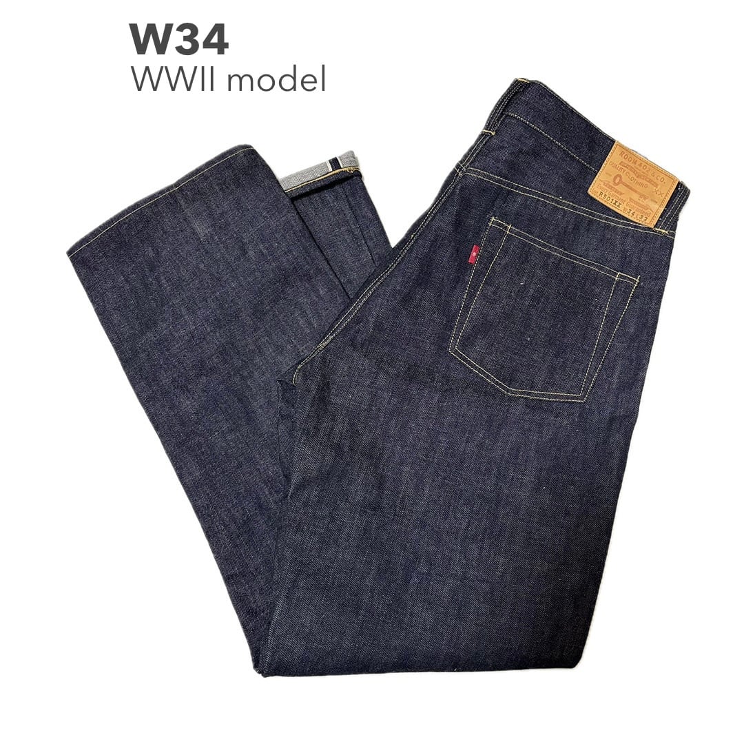 ハンドメイドデニム　大戦モデル　Room402 ハンドメイド 大戦モデル W36 デニム パンツ ジーパンR501XX WWⅡ
