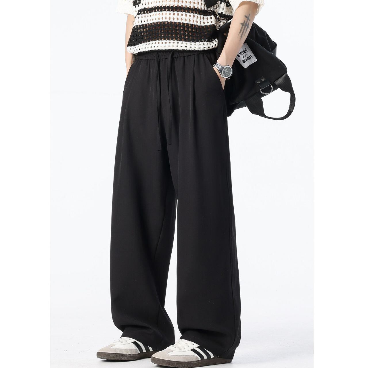 Straight-leg casual pants(MT1618)