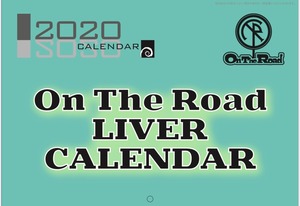 【2020年On The Road LIVERカレンダー】