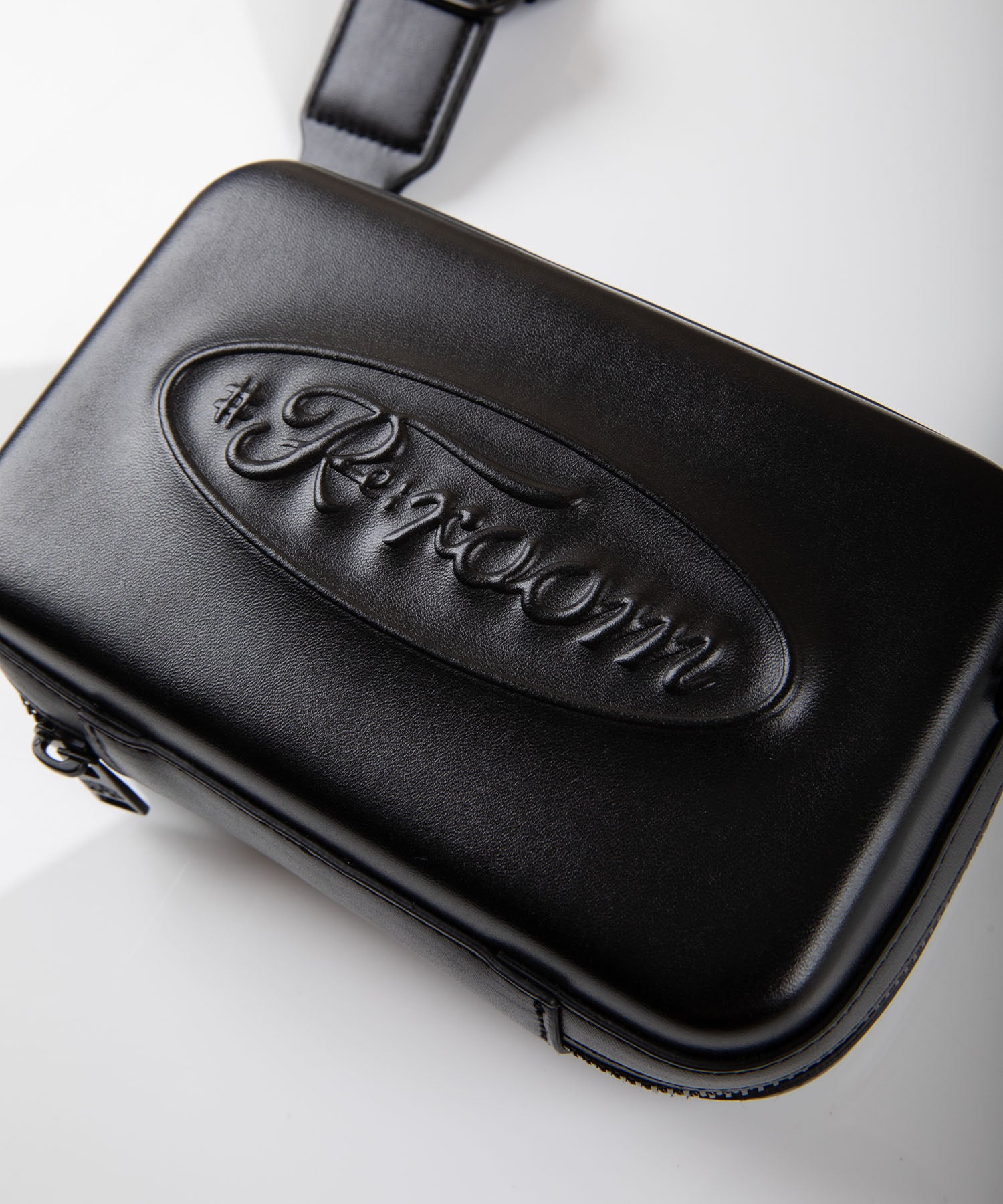 Re:room】LEATHER HARD CASE SHOULDER BAG［REB052］ | #Re:room