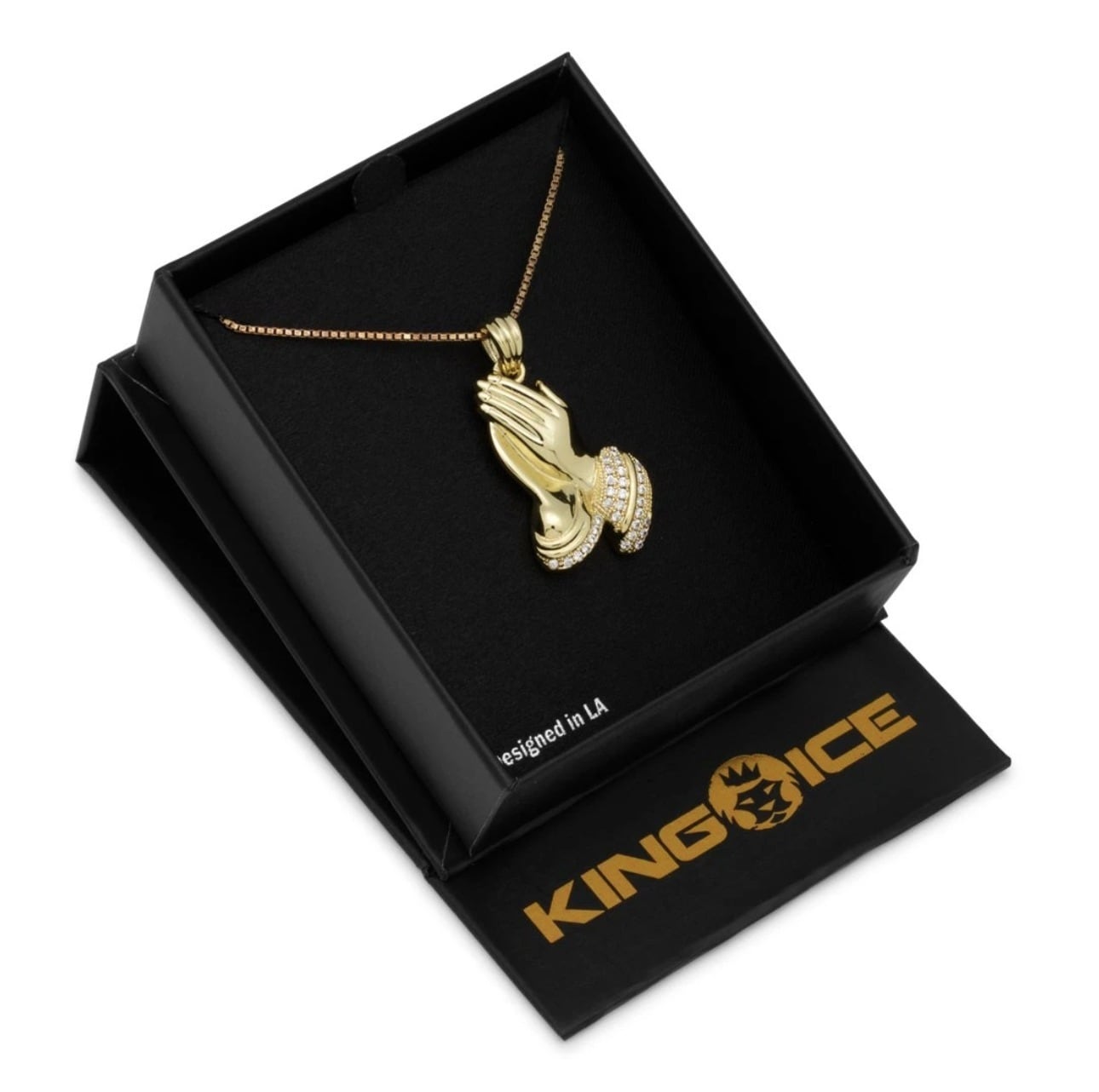 King Ice（キングアイス）Micro Praying Hands ネックレス | KING ICE