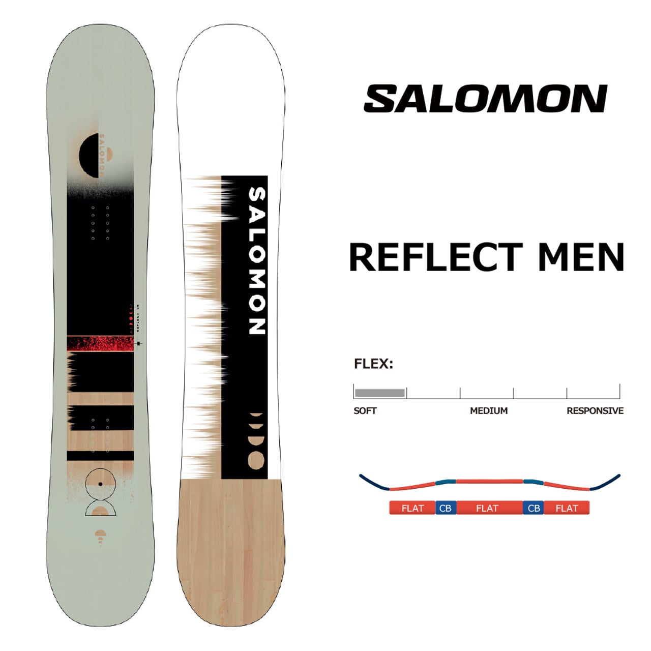 23-24年モデル SALOMON . 『 REFLECT MEN 』. サロモン . リフレクト