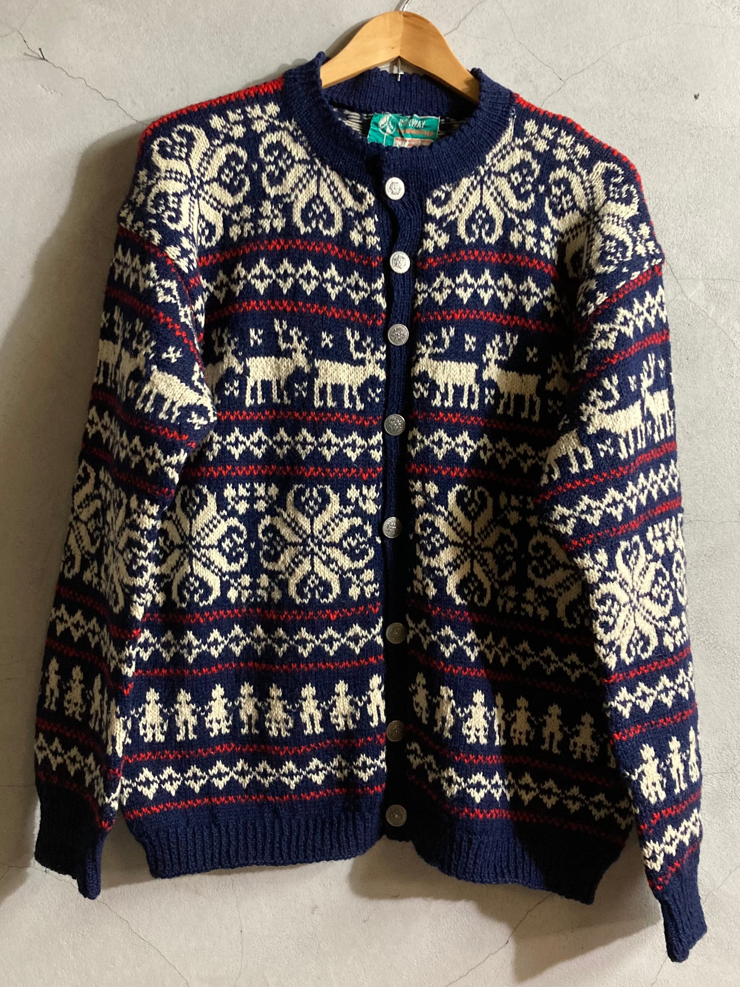 VINTAGE NORDIC CARDIGAN ビンテージノルディックカーディガン