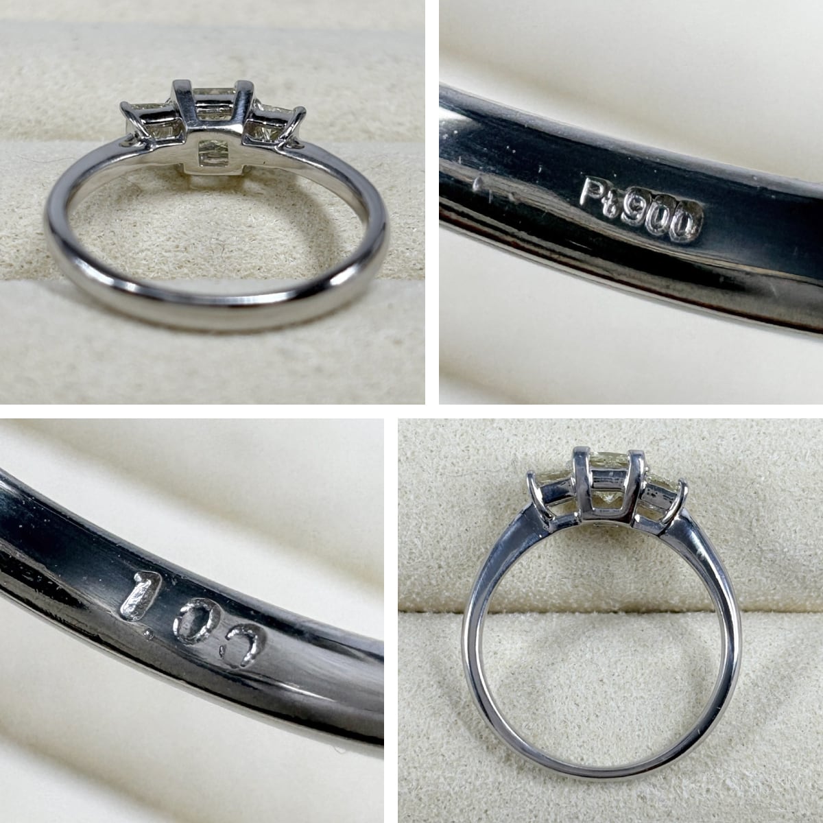 Pt900 天然ダイヤモンド 1.00ct リング | JEWELRY LAND Official