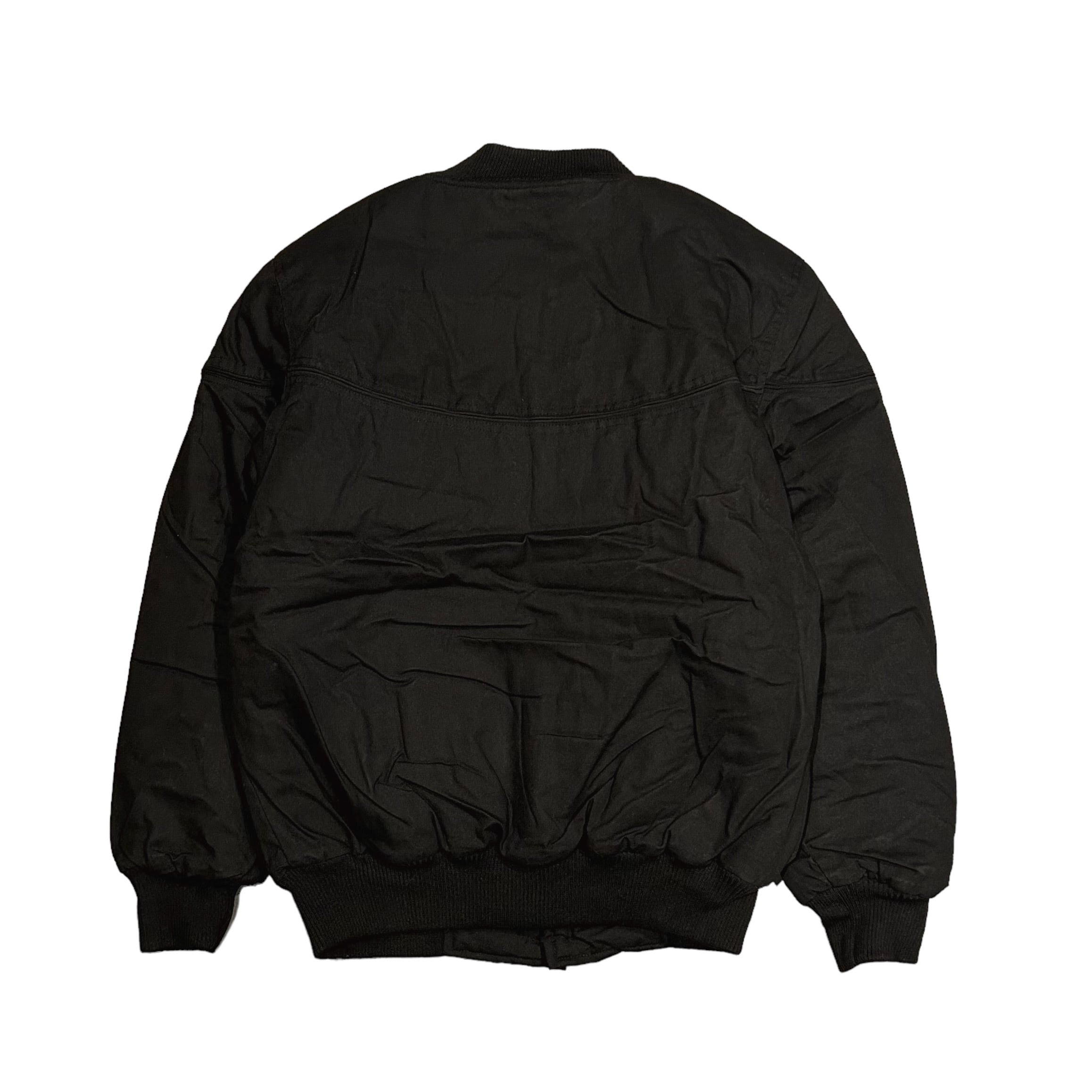 RENEGADE SPORTS Padded Nylon Lined Derby Jacket Black / レネゲード RENEGADE SPORTS Padded Nylon Lined Derby Jacket Black / レネゲード
