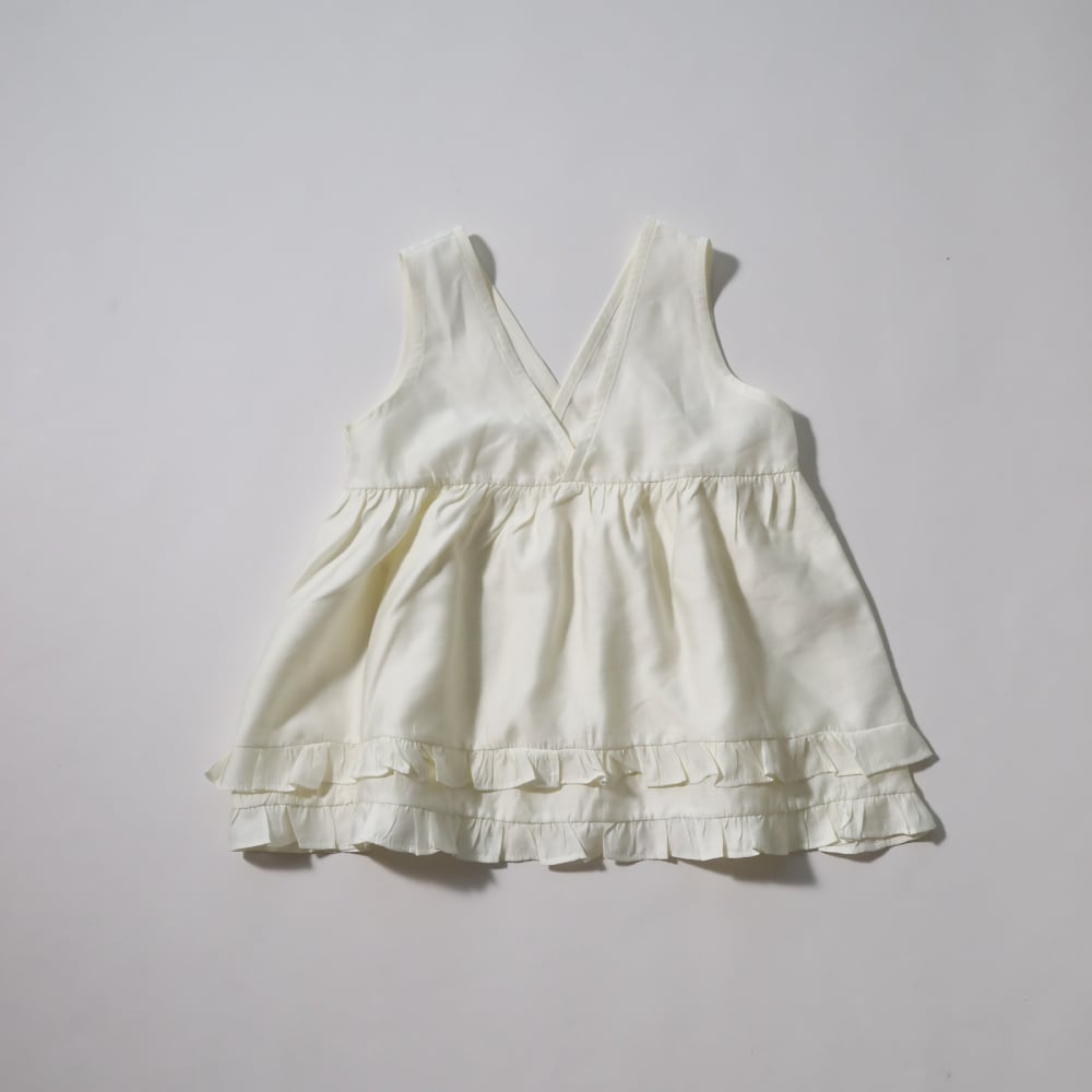 レイヤードフリルワンピース