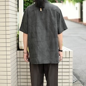 Batik BAY jacquard weave pattern aloha shirt
