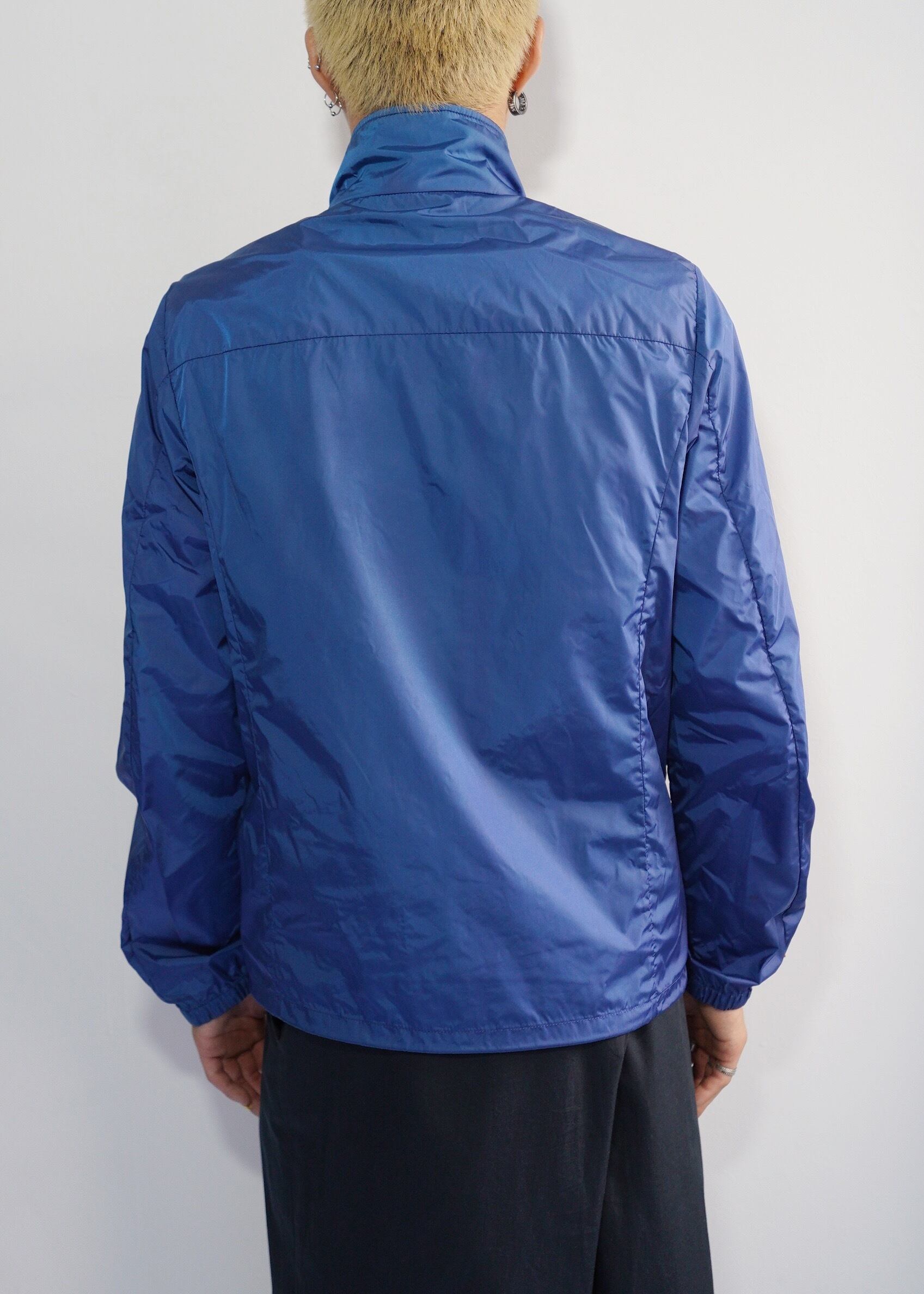 PRADA SPORT high neck zip up nylon jacket | CETTEN