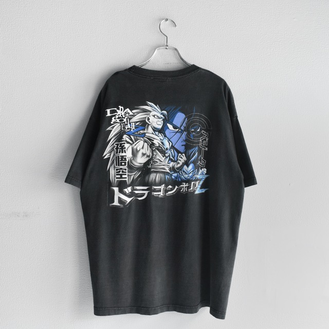 "DRAGONBALL Z" 00's~ 『超サイヤ人3』Double Side Printed Anime T-shirt s/s