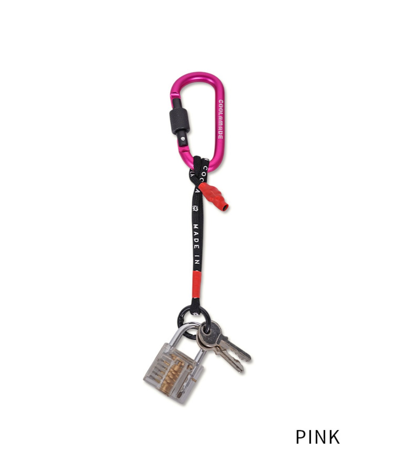 【直営限定ITEM】パドロック×オリジナルカラビナチャーム　CQ-48524H