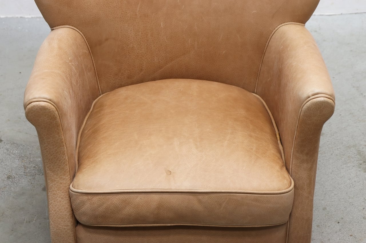 HALO ハロ FAT LUXE GREEN WHICH CHAIR 本革 1P ソファ レザー