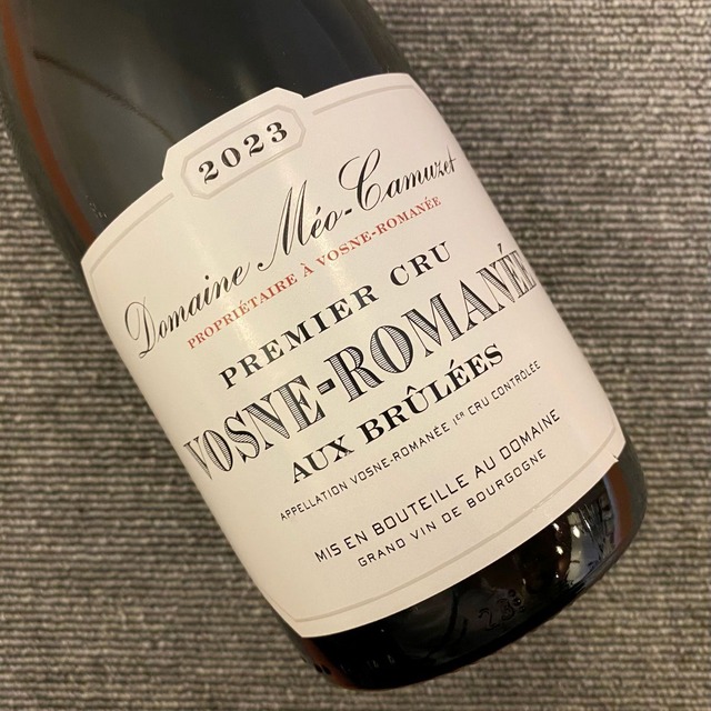 2023年 ヴォーヌ・ロマネ プルミエ・クリュ オー・ブリュレ / メオ・カミュゼ