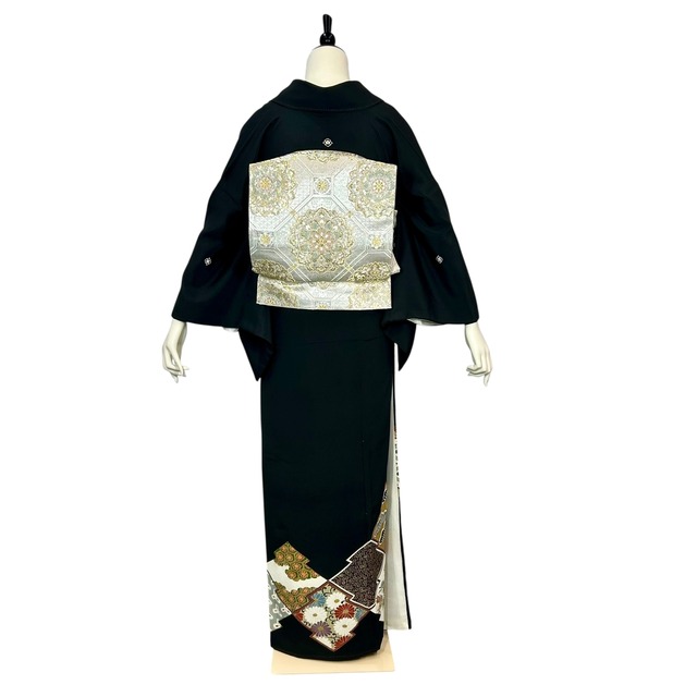 黒留袖レンタル  BT-002-Sサイズ