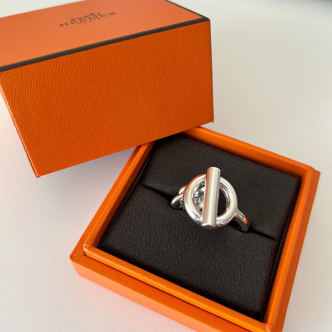 超美品】HERMES エルメス クロワゼットリング Ag925 59 18号 | Pay ID 