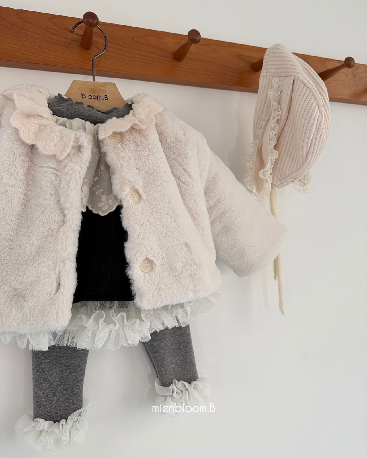 mien bloom B［取寄］muse fur jacket 26winter