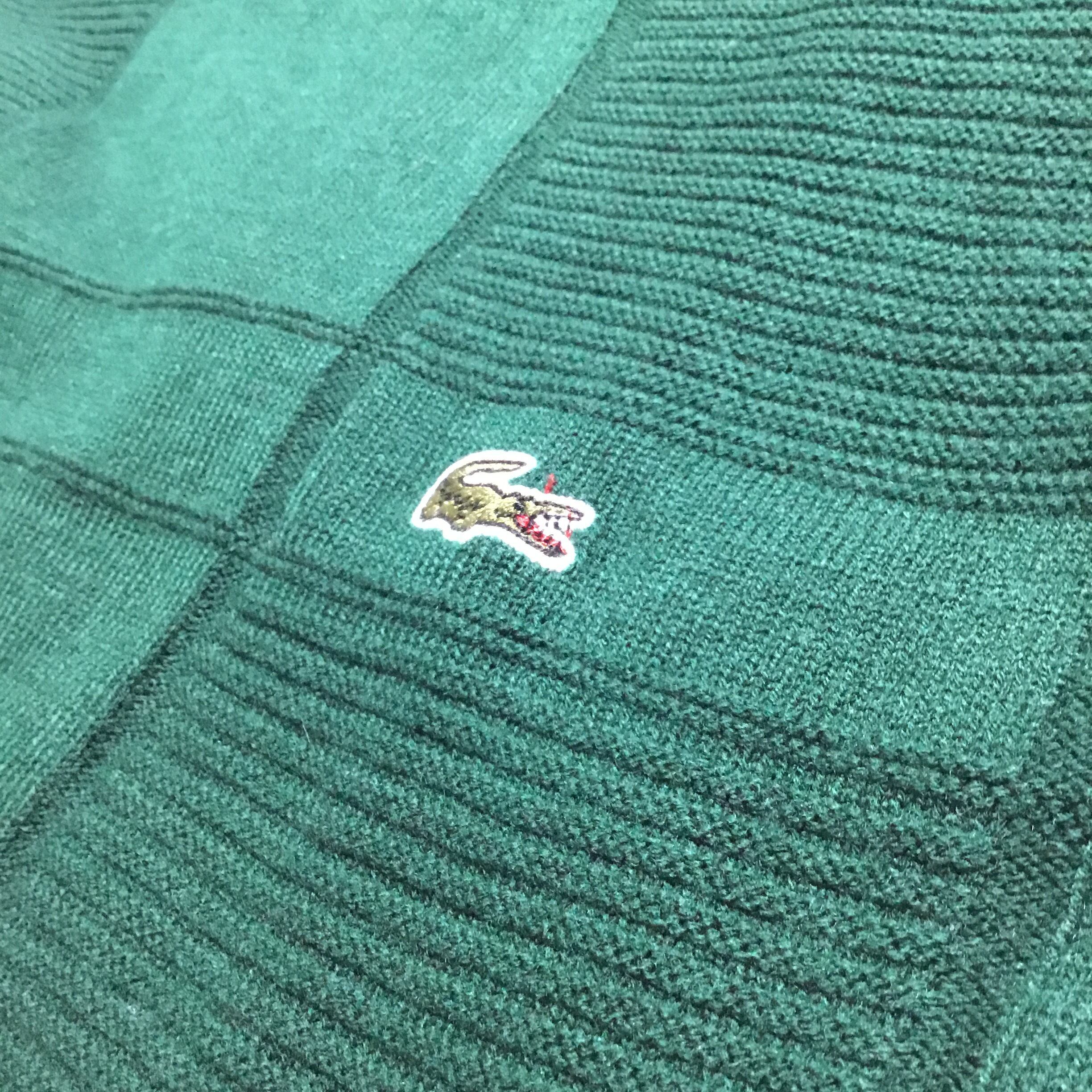 希少！入手困難vintage70s'フララコ【ラコステ】グリーンニットセーター | 古着Monster.com