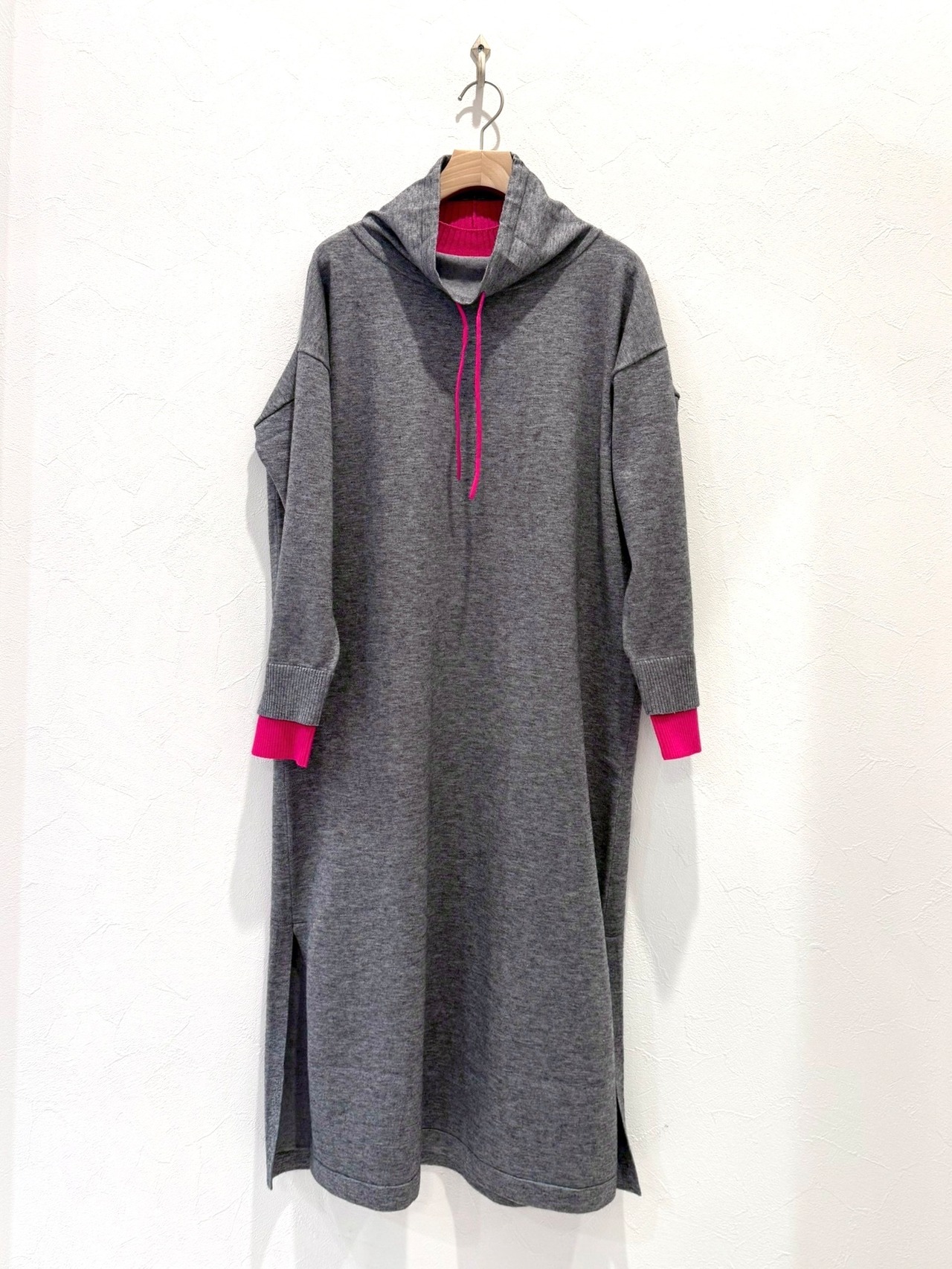 バイカラーワンピース